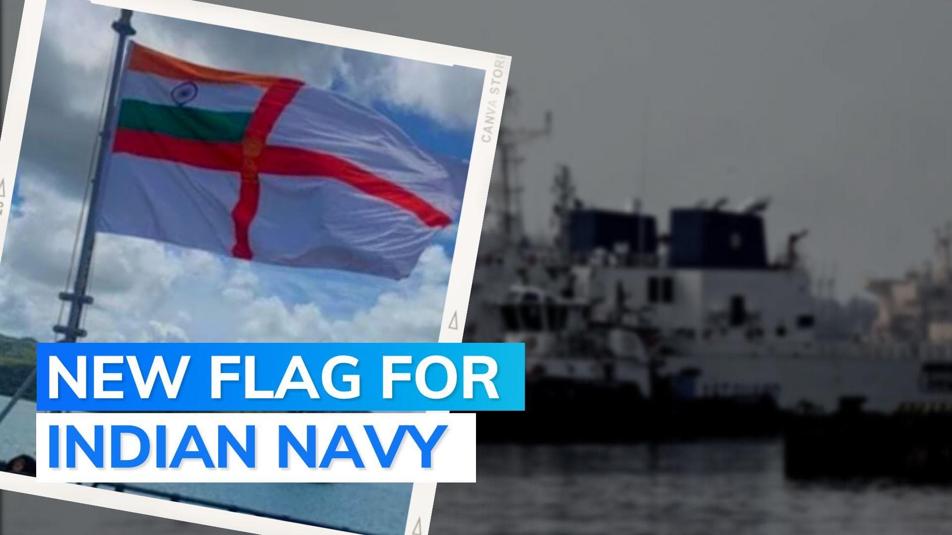 Indian Navy to get new flag, break away from British-rule past; ensign reveal at INS Vikrant induction