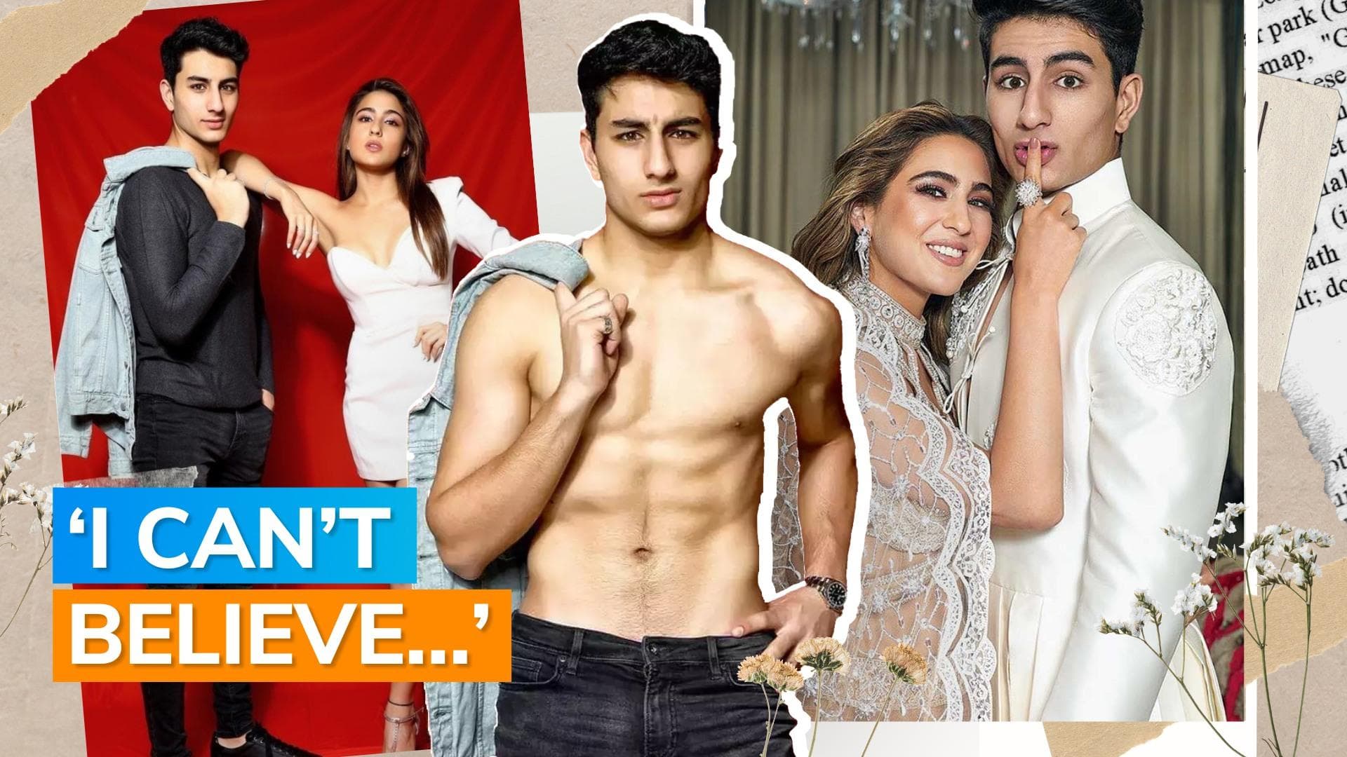 Sara Ali Khan confirms brother Ibrahim Ali Khan will make his Bollywood debut soon