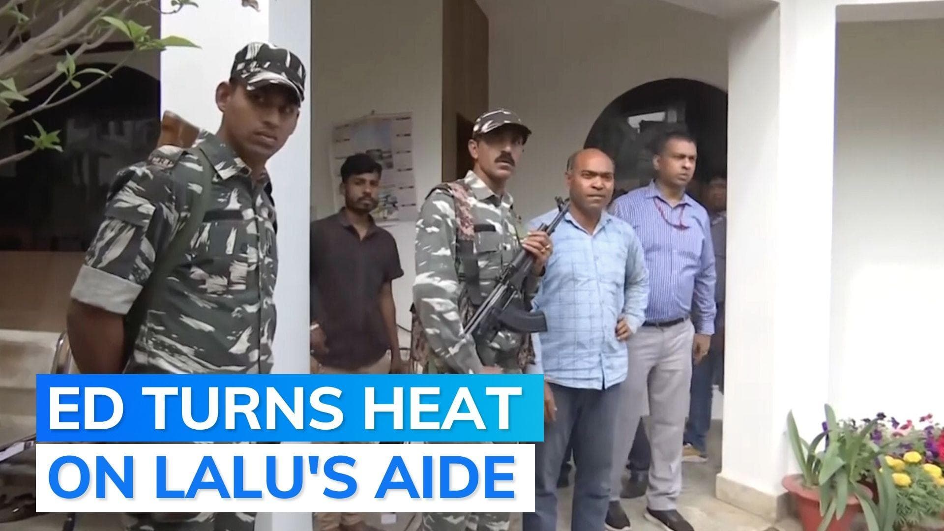 Land-for-jobs scam: ED raids properties of Lalu Prasad's family, RJD leaders in Delhi and Patna