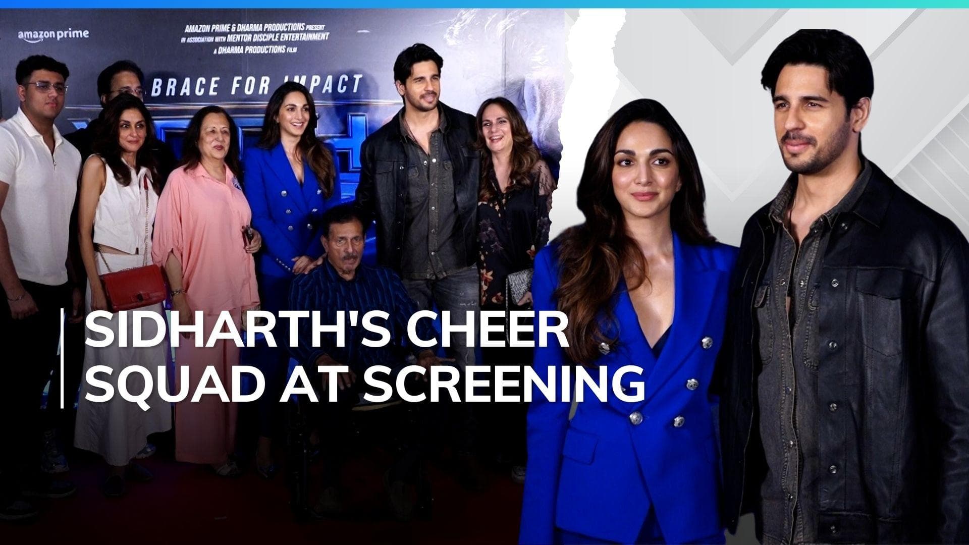 ‘Yodha’ screening: Kiara Advani arrives with family to support Sidharth Malhotra’s film  