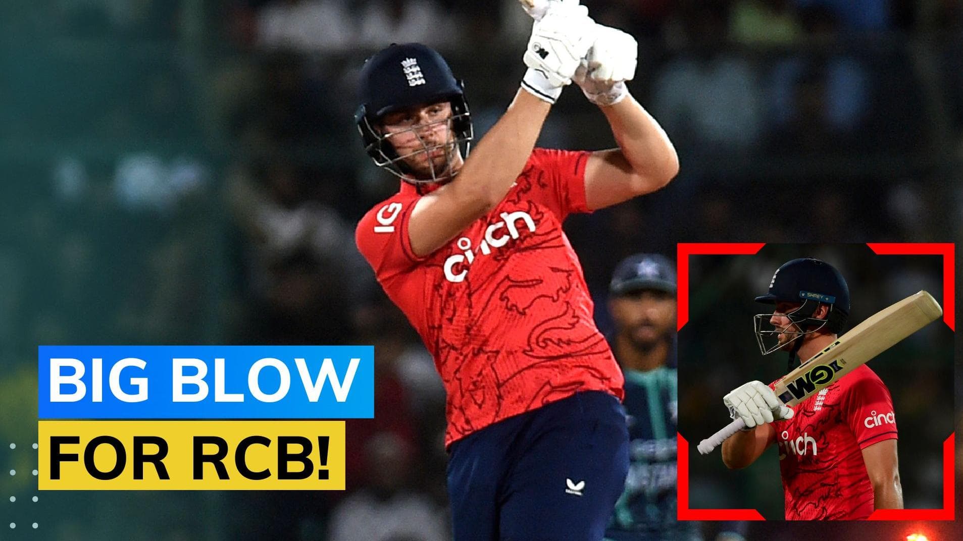 IPL 2023: RCB's Will Jacks ruled out with muscle injury