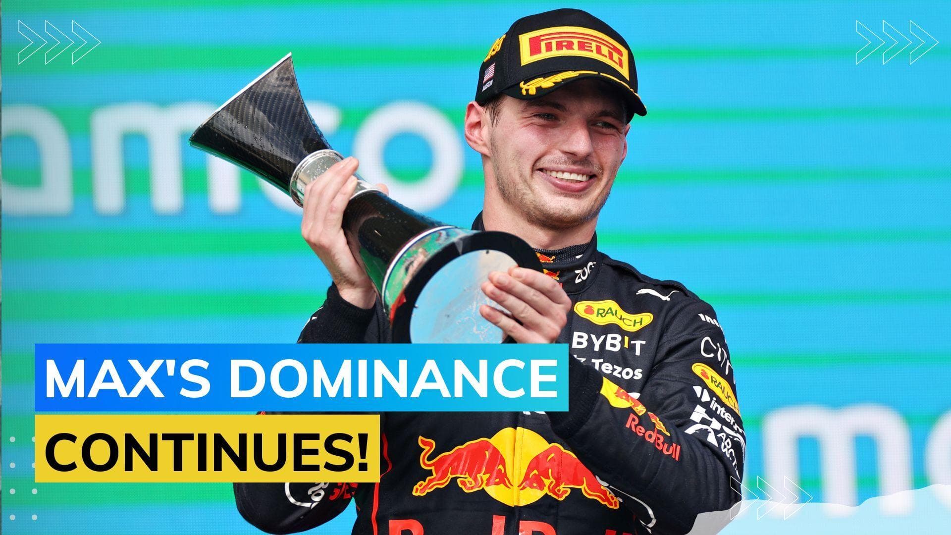 World Champion Max Verstappen wins record-tying 13th Grand Prix with a win in USA