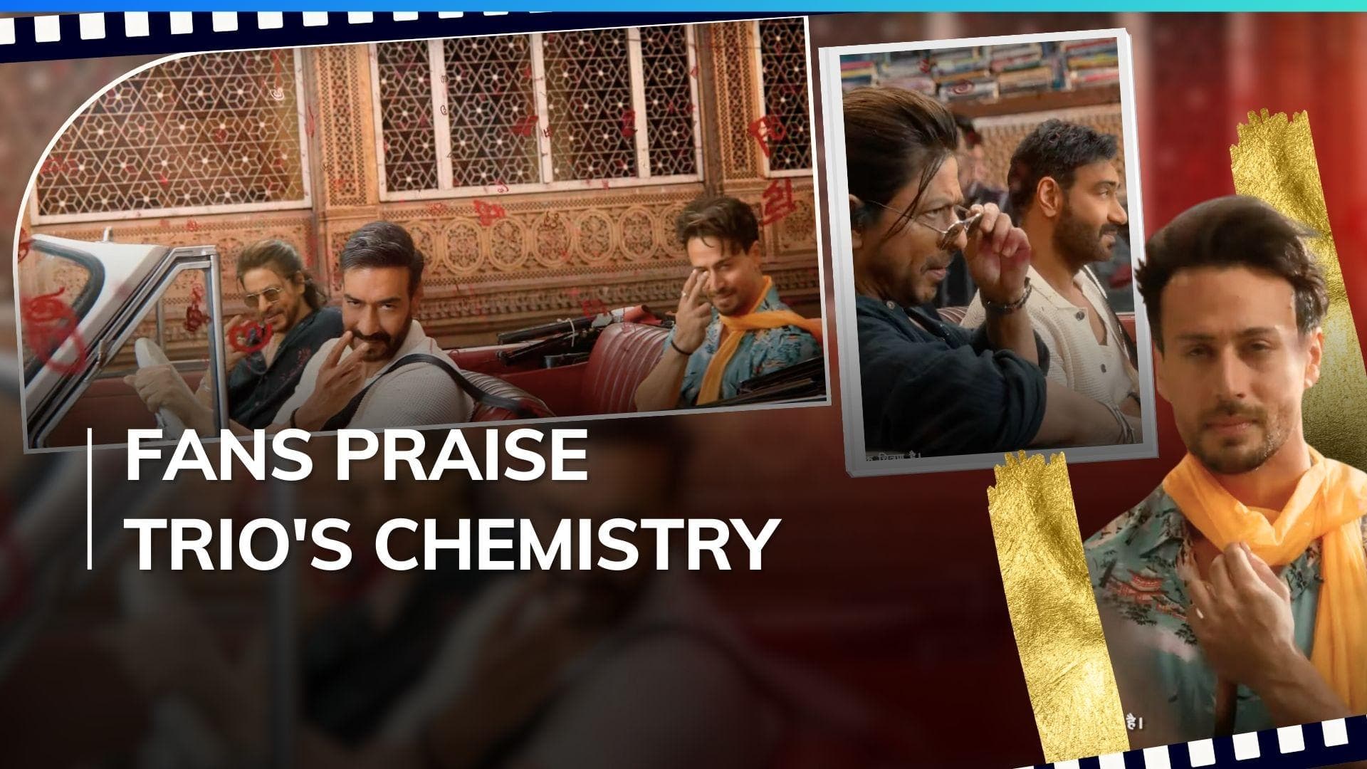 Shah Rukh Khan reunites with Ajay Devgn for an Elaichi ad; Tiger Shroff replaces Akshay Kumar | Watch 