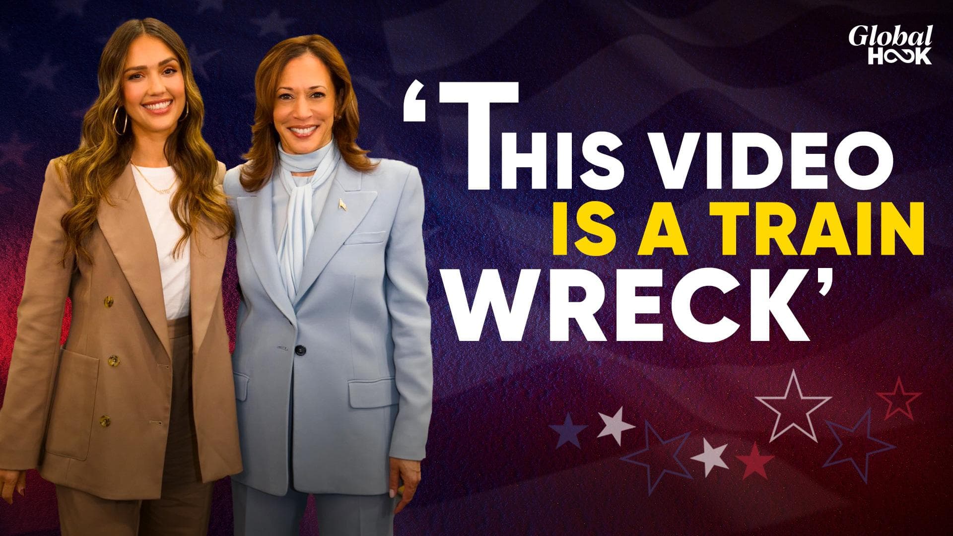 Actor Jessica Alba Flayed For 'Super Creepy' Video With Kamala Harris