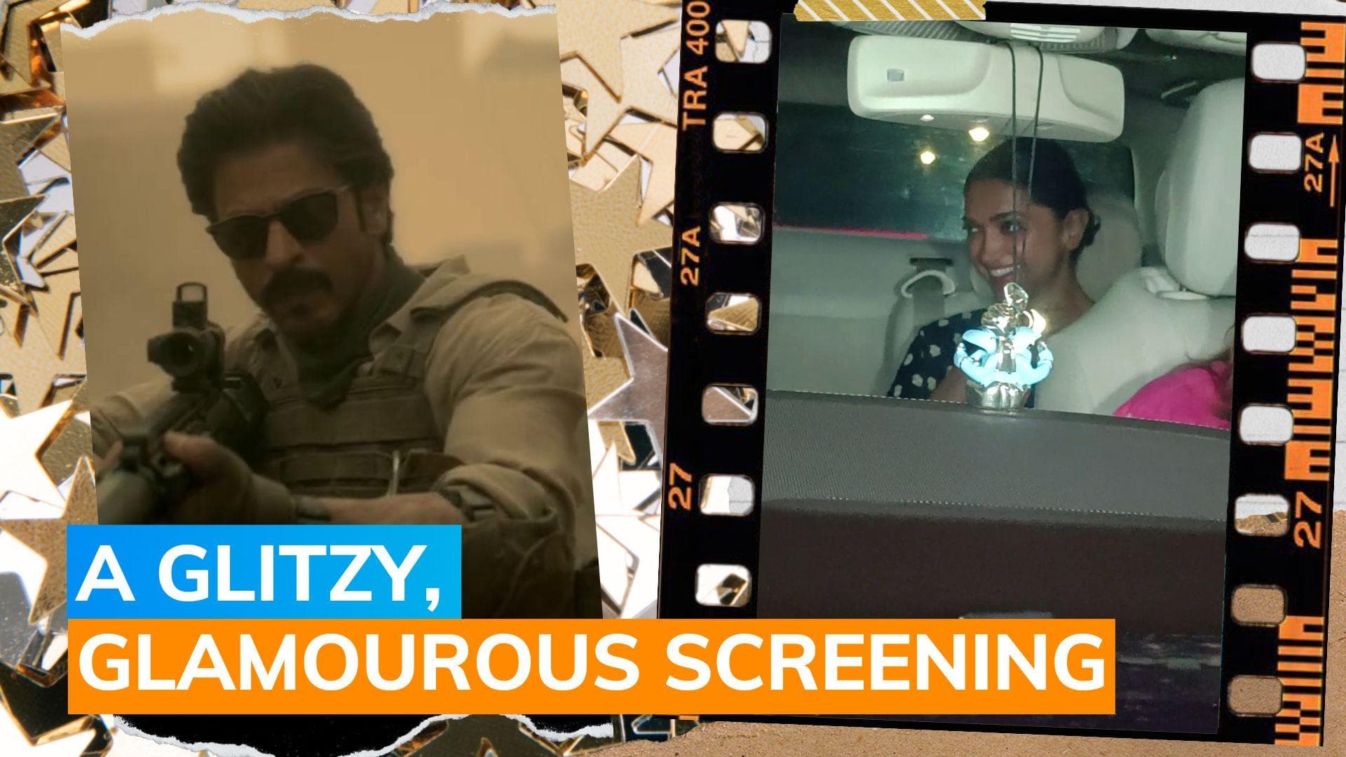 'Jawan' screening: Shah Rukh Khan, Nayanathara, Deepika Padukone, Anil Kapoor and others arrive in style