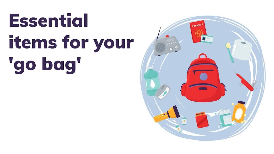 Apocalyptic or realistic? Essential items that should be in your ‘go bag’