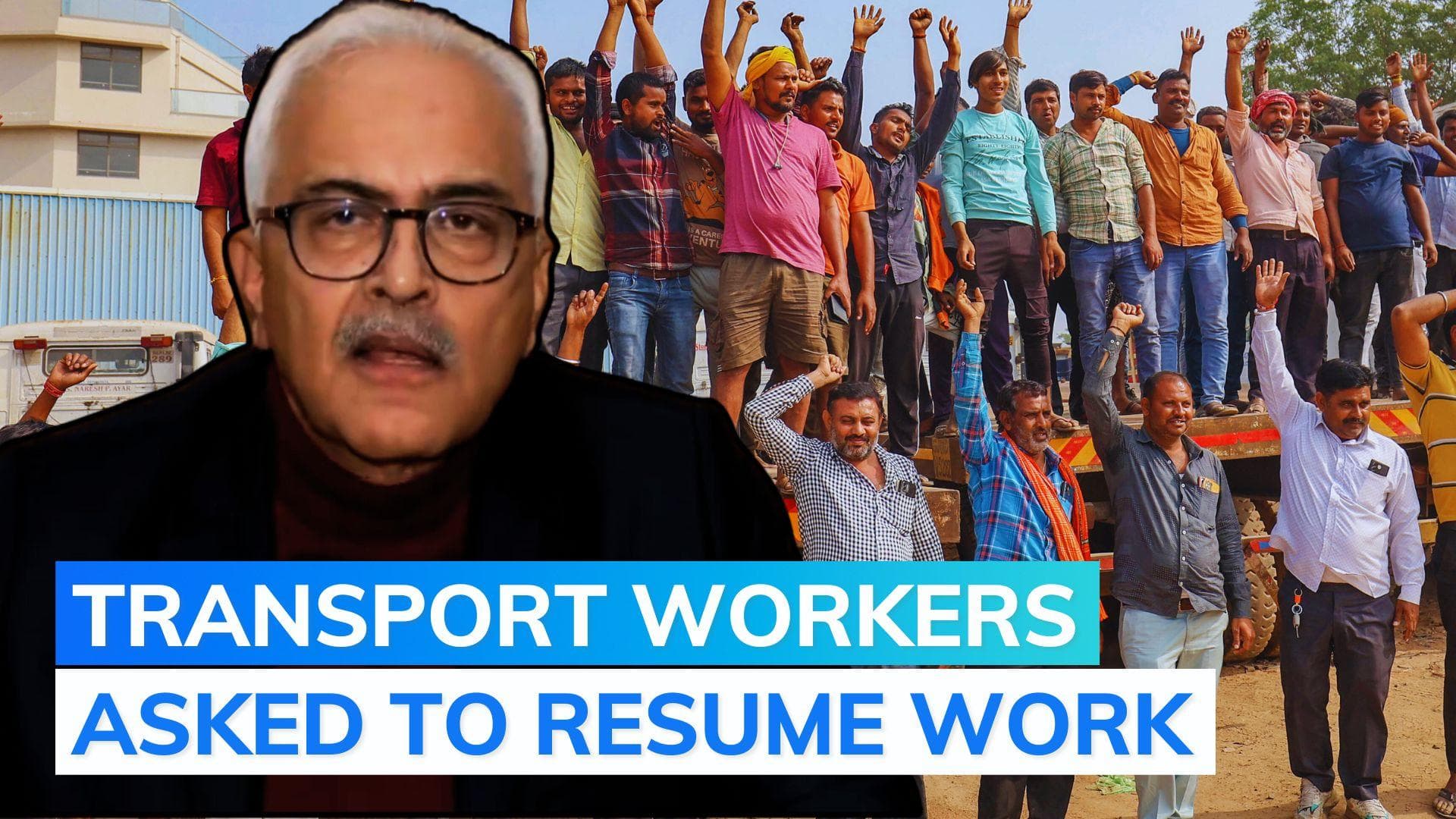 Truckers call off stir after govt says new law not in force, final decision after talks