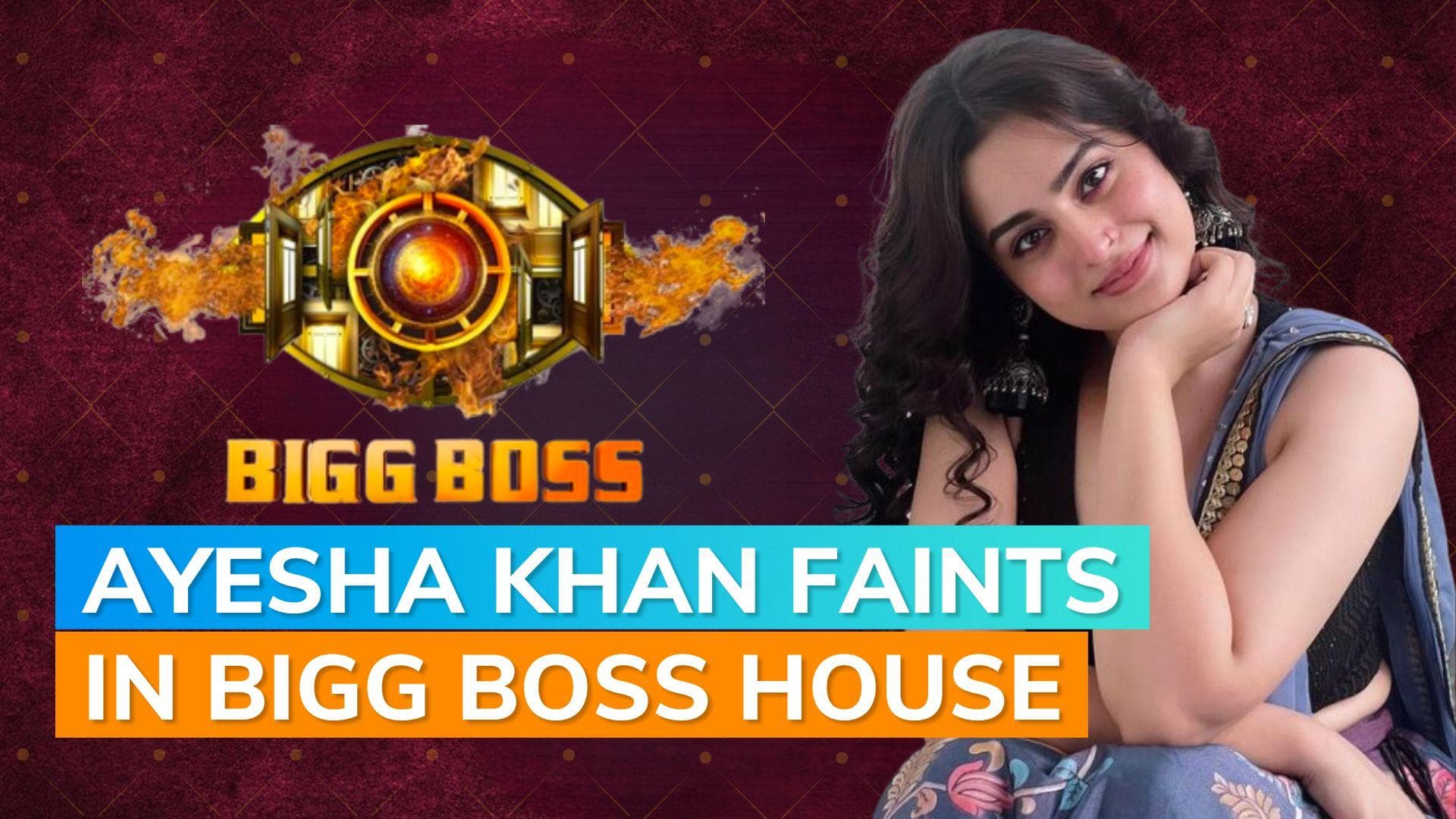 'Bigg Boss 17': Actor Ayesha Khan rushed to hospital after medical emergency
