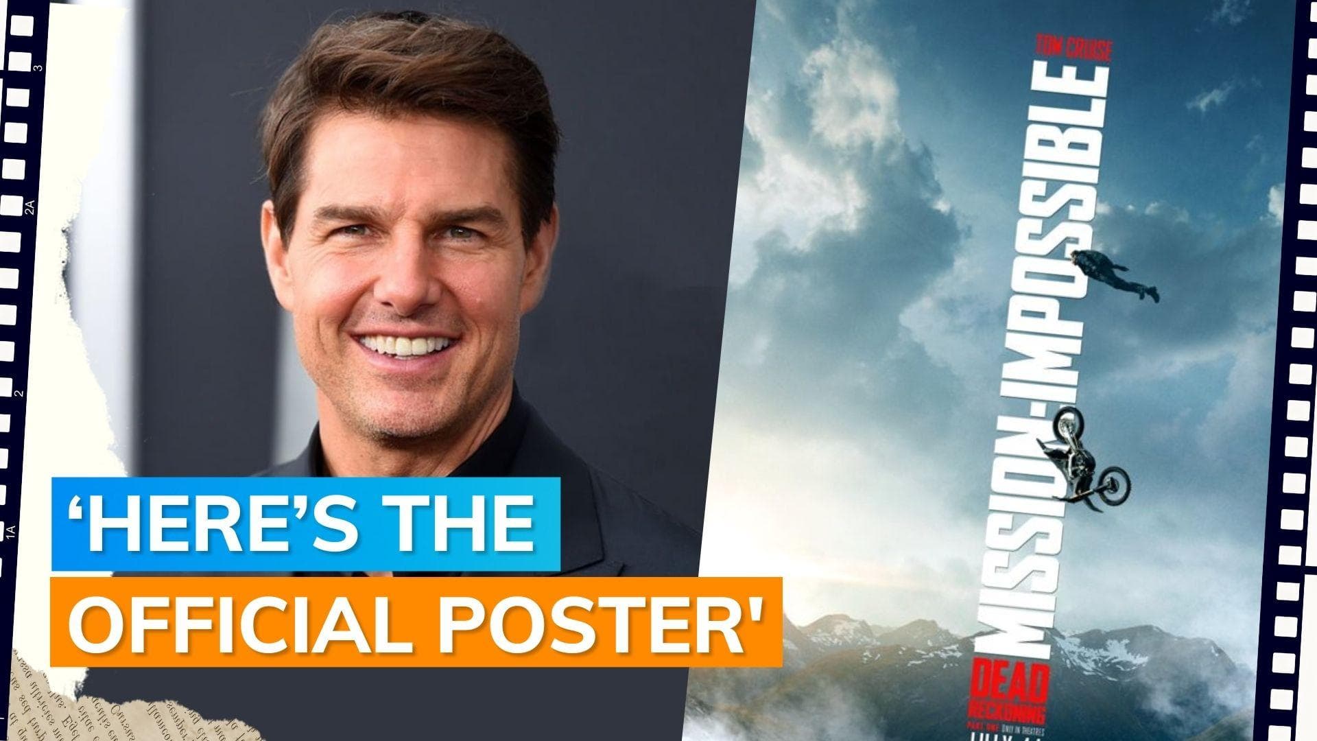 ‘Mission Impossible Dead Reckoning Part One’ poster shows Tom Cruise's insane stunt; fans react