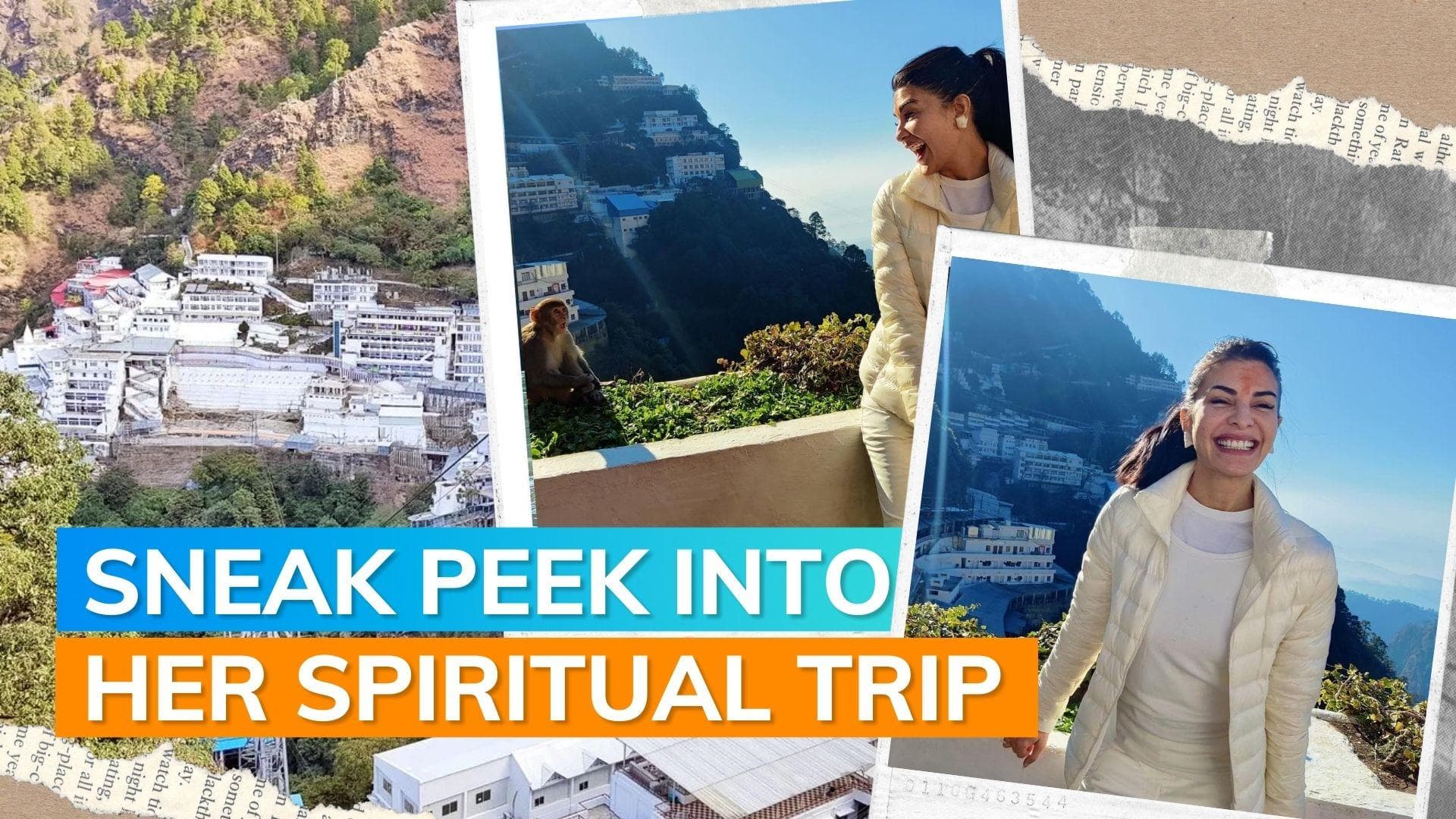 Jacqueline Fernandez is all smiles in pictures from Vaishno Devi temple