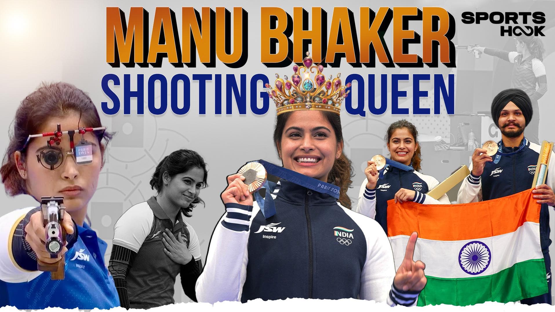 Manu Bhaker: India's Shooting Queen Shines with Multiple Olympic Medals