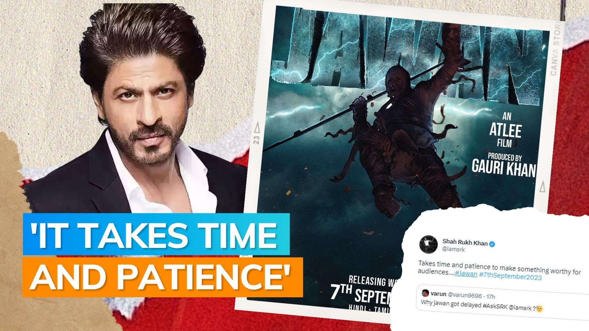 Shah Rukh Khan addresses 'Jawan's delay in #AskSRK session 