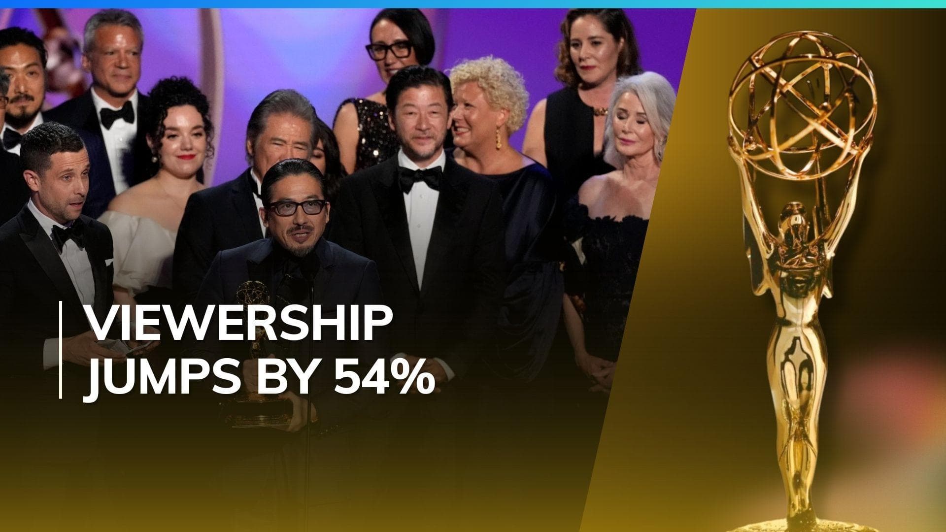 Emmys hit a high note with 6.87M viewers, scoring their biggest audience in three years