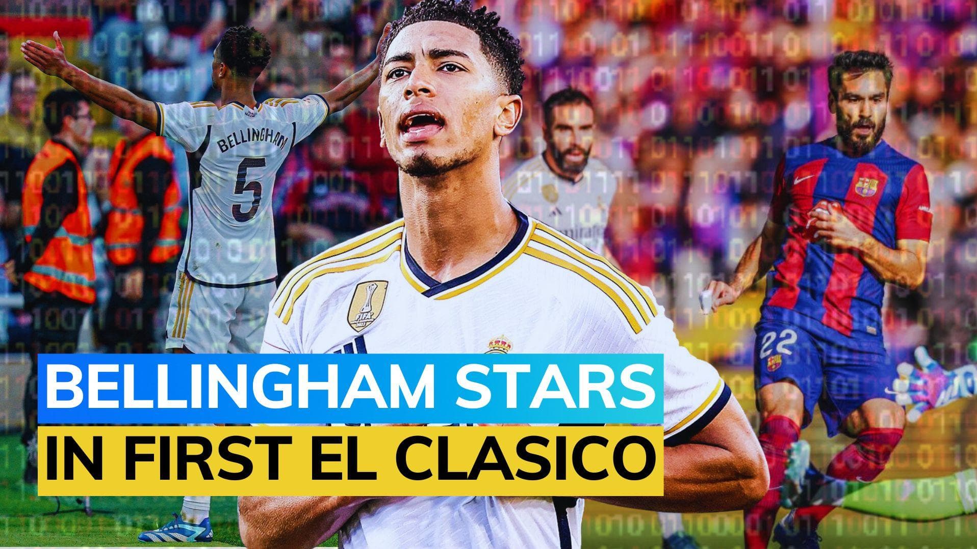 El Clasico: Jude Bellingham's winner gives Real Madrid 2-1 victory at Barcelona