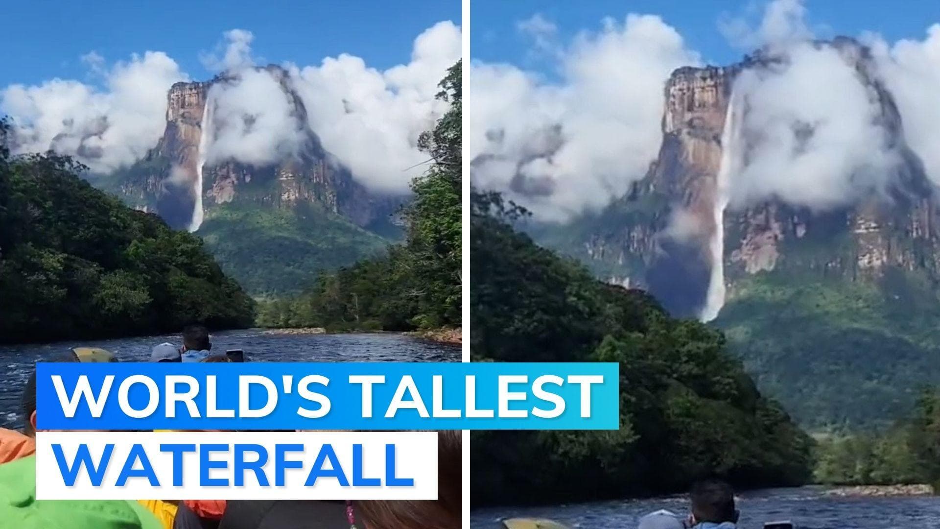 Watch: take a look at this breathtaking view of Angel Falls in Venezuela forests