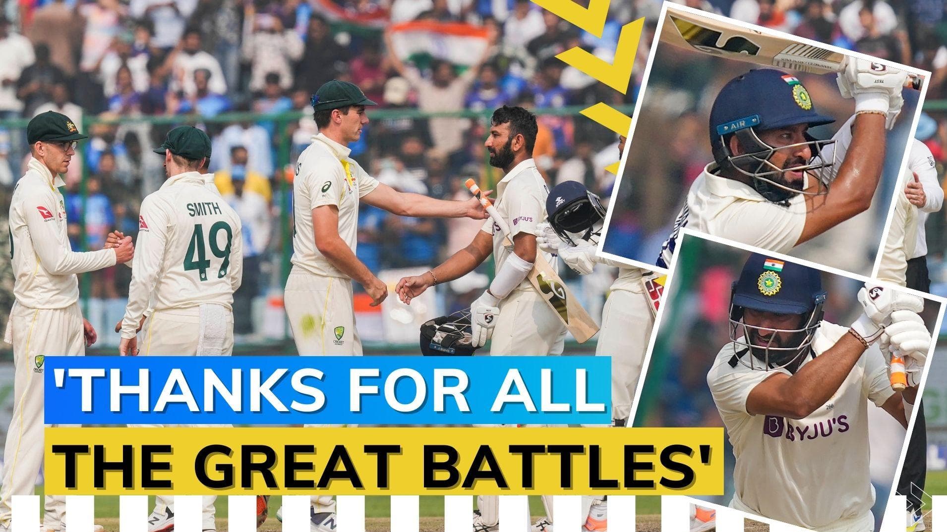 IND vs AUS: Pat Cummins' special gift for Cheteshwar Pujara after 100th Test 