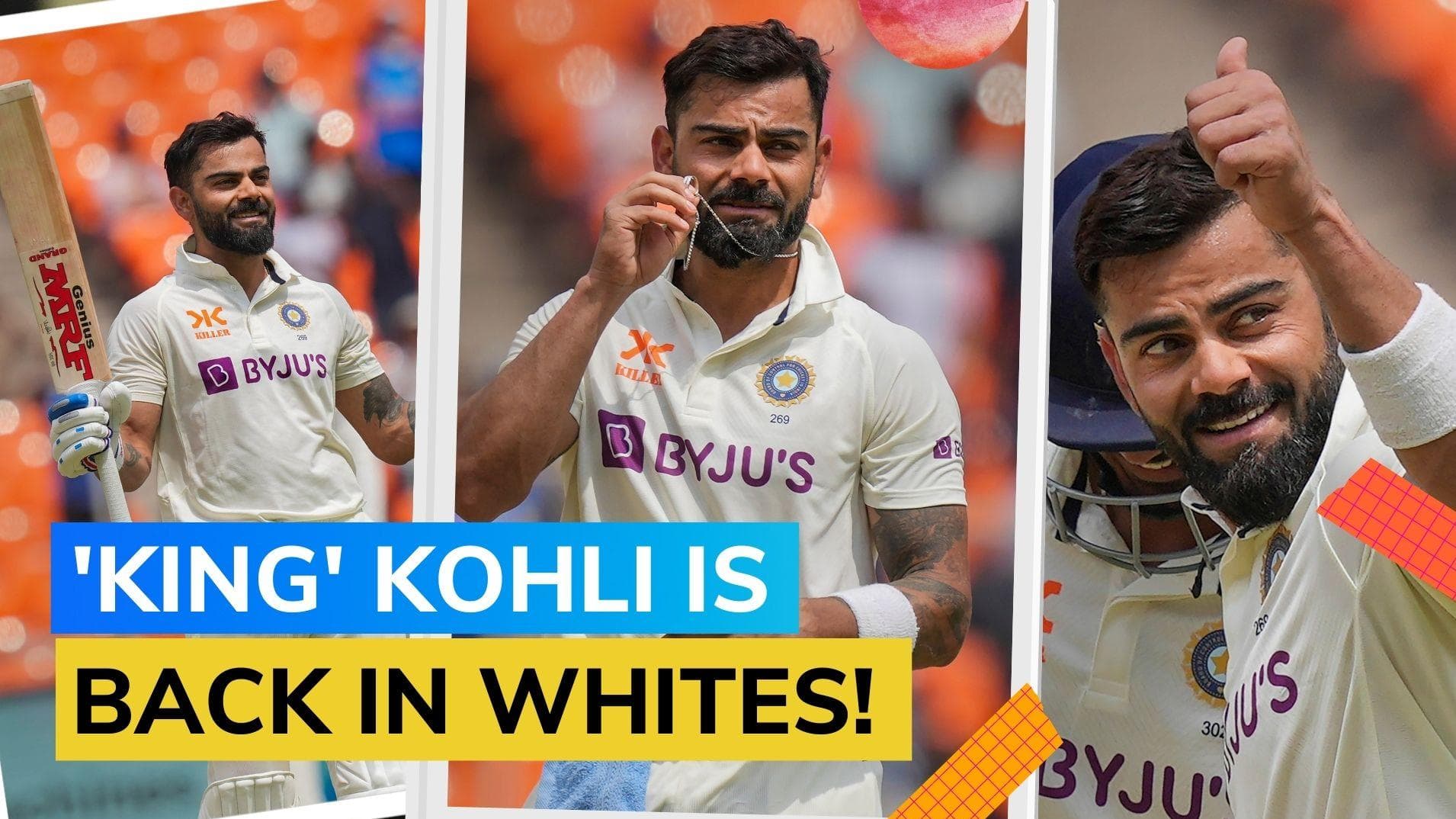IND vs AUS 4th Test: Virat Kohli gets the monkey off his back, scores 1st Test ton since November 2019