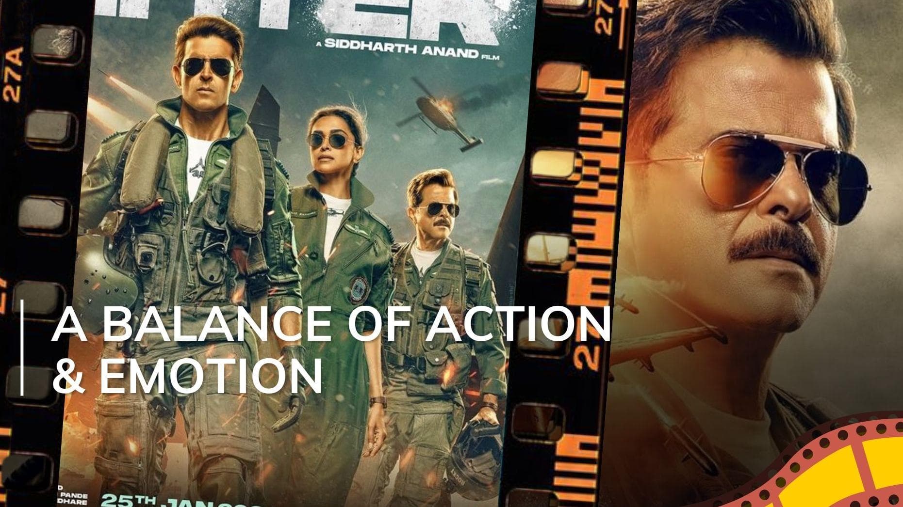‘Fighter’ review: Hrithik Roshan, Deepika Padukone shine in adrenaline-fueled patriotic aerial drama