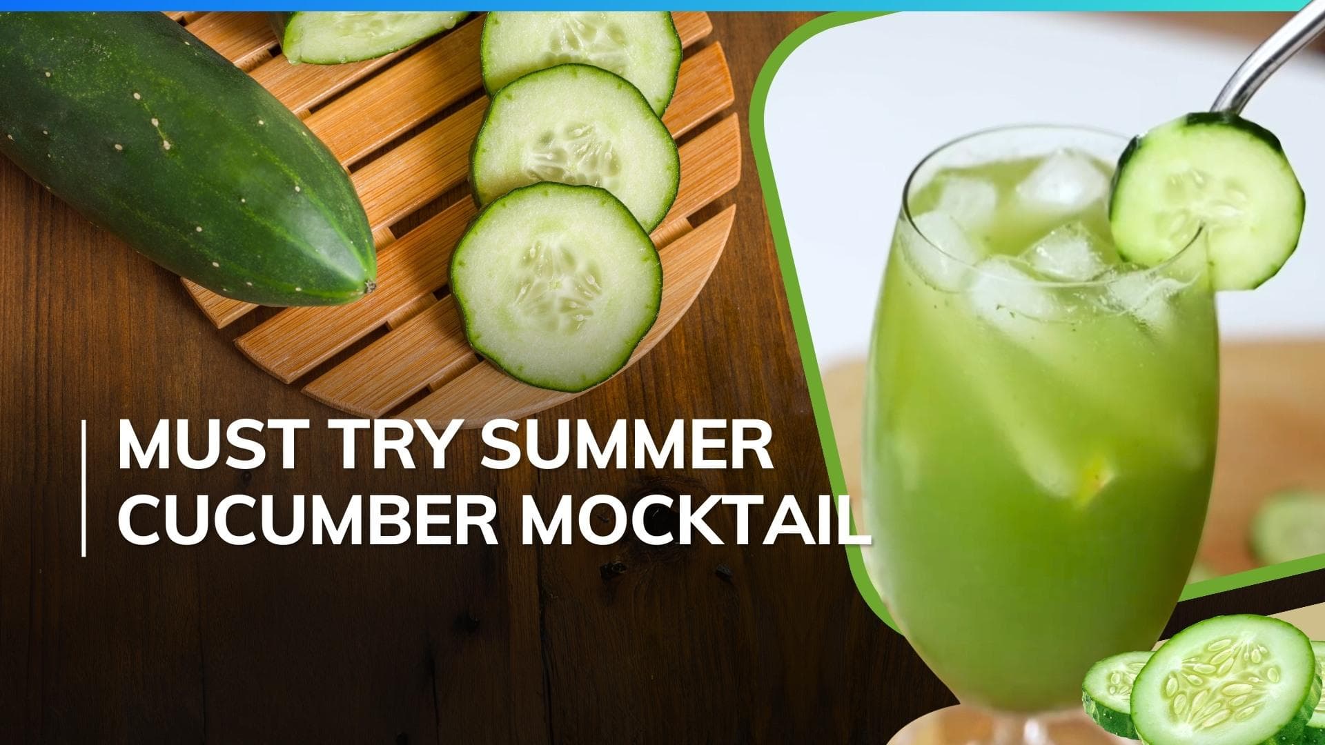 This summer keep yourself hydrated with chef Kunal Kapur's masala cucumber lemonade, here's the recipe