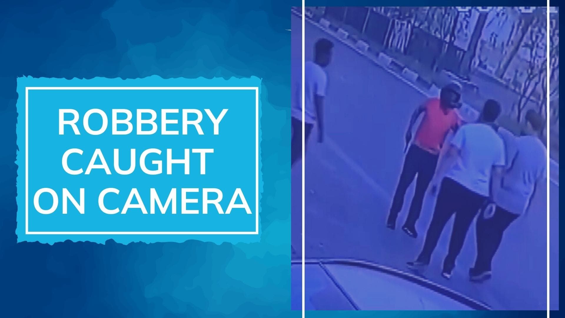 On cam: Robbery at gunpoint in Delhi; two men looted in broad daylight