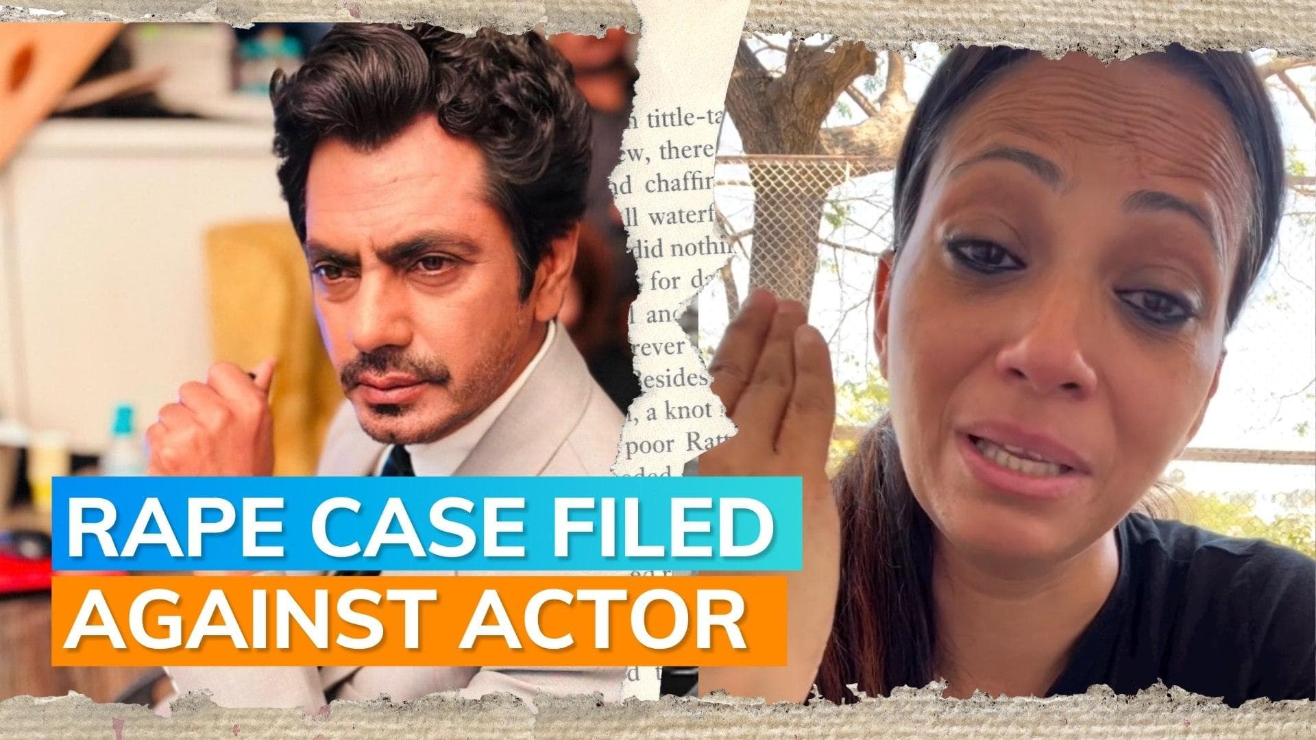 Nawazuddin Siddiqui’s wife cries in video, accuses actor of trying to steal her kids