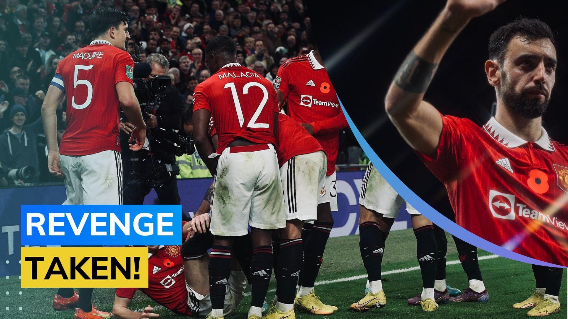 Carabao Cup: Bruno Fernandes fires Manchester United to 4-2 win vs Aston Villa