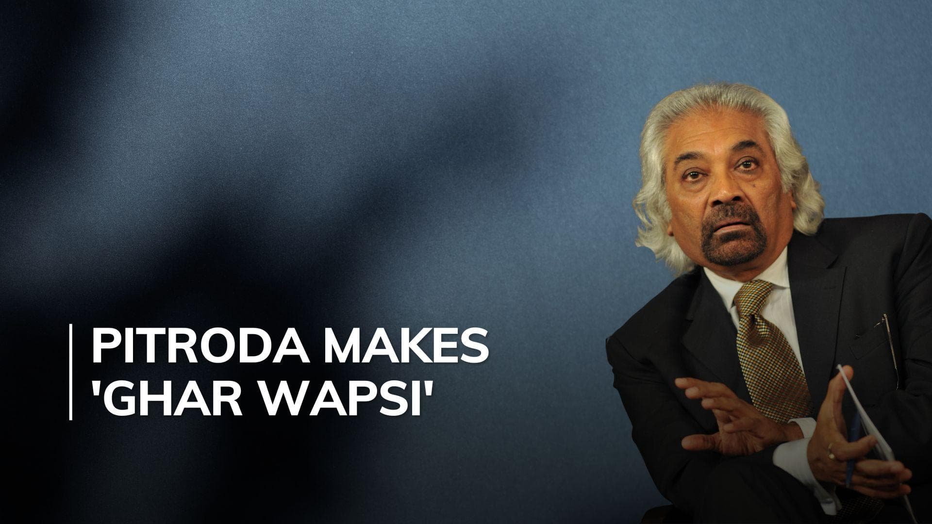 Congress reinstates Sam Pitroda month after stepping down following controversial remarks  