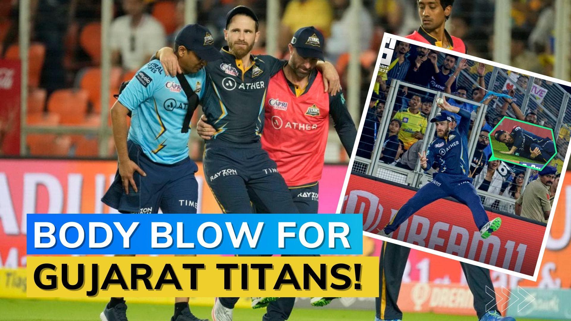 IPL 2023: Massive blow for Gujarat! Kane Williamson ruled out due to knee injury