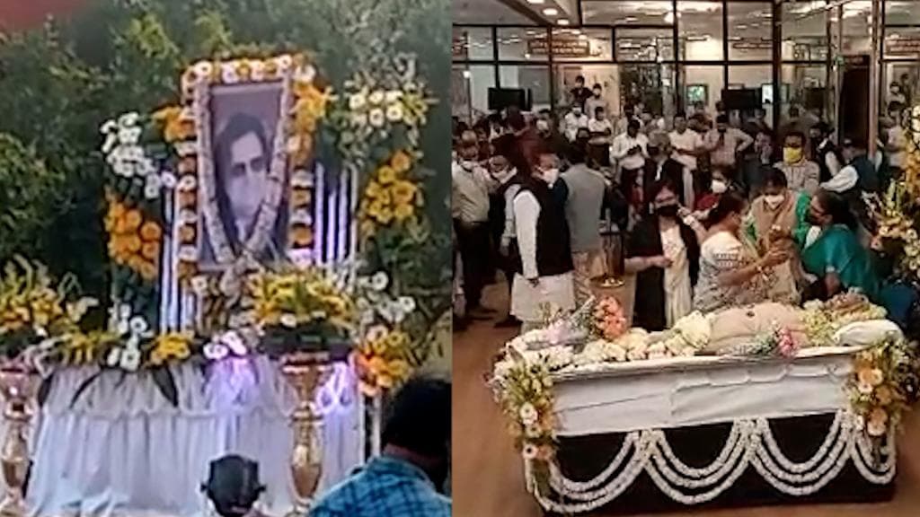 রবীন্দ্রসদনে পাশাপাশি সন্ধ্যা মুখোপাধ্যায়-বাপ্পি লাহিড়ি, দুই শিল্পীকেই শেষ বিদায় কলকাতার