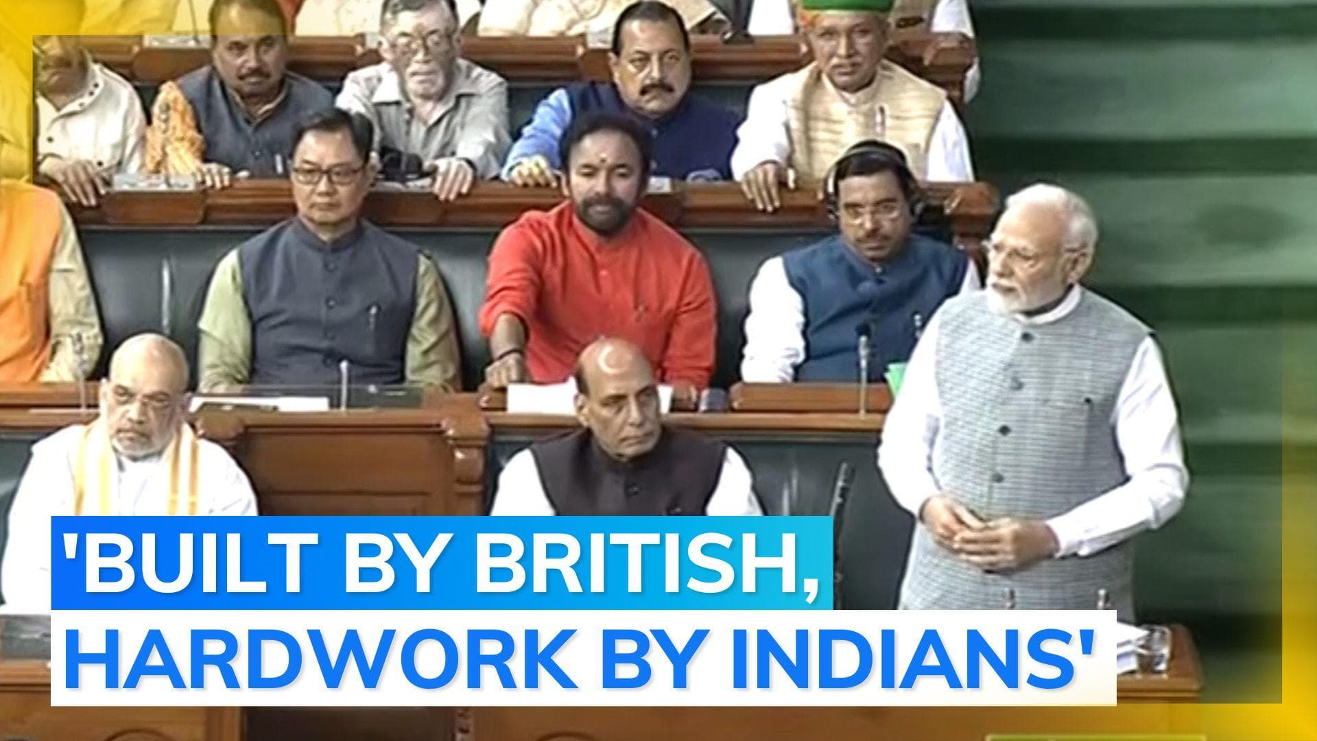 PM Modi recounts history of old Parliament building during special session