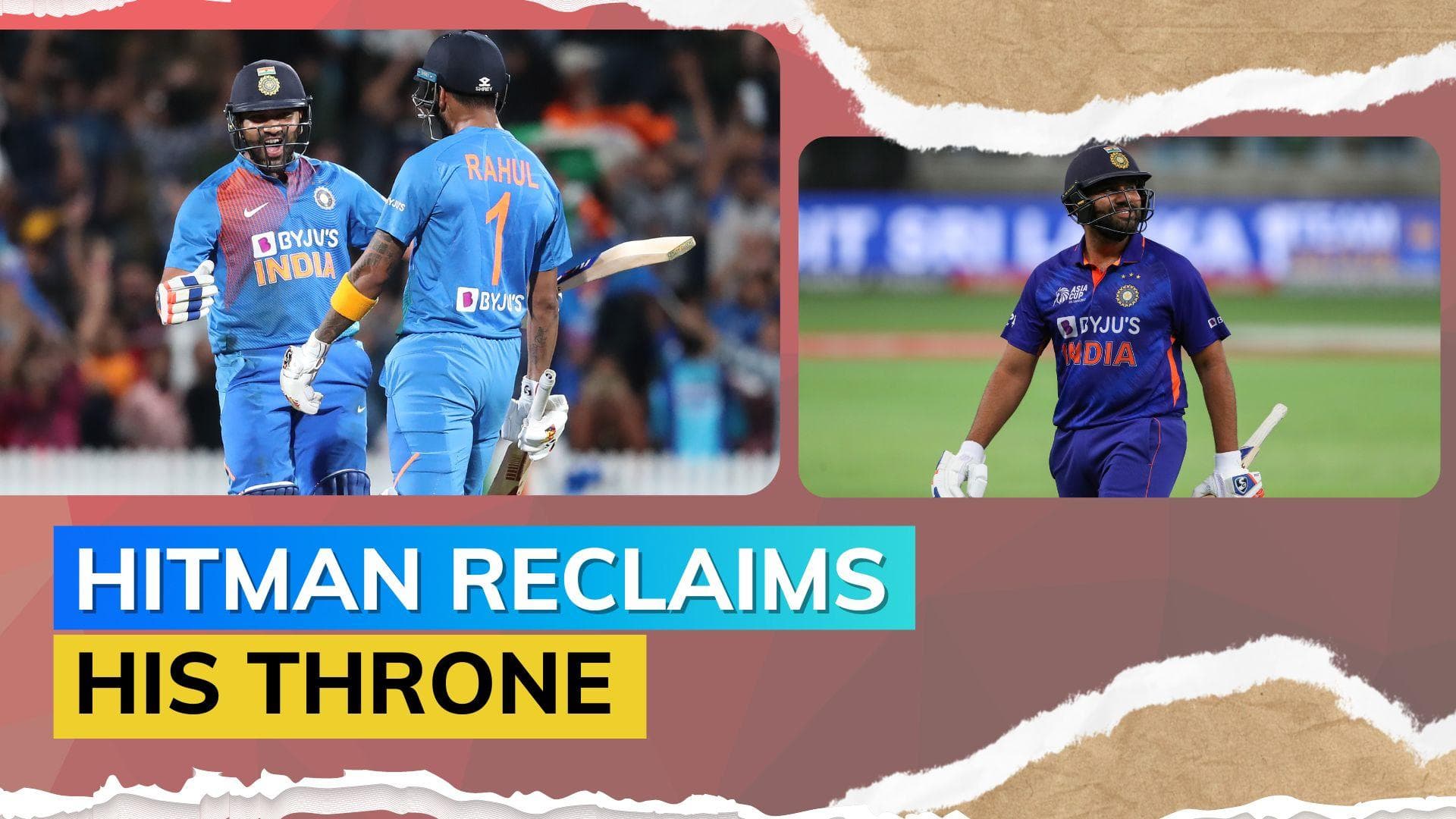 Asia Cup 2022: Rohit Sharma leapfrogs Martin Guptill to become leading run-scorer in T20I