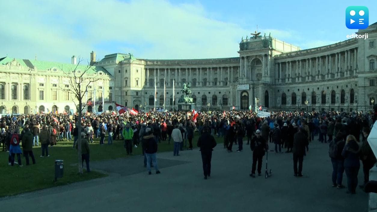 Coronavirus: ऑस्ट्रिया में सोमवार से दोबारा लॉकडाउन की घोषणा, फैसले के खिलाफ सड़कों पर उतरे हजारों लोग