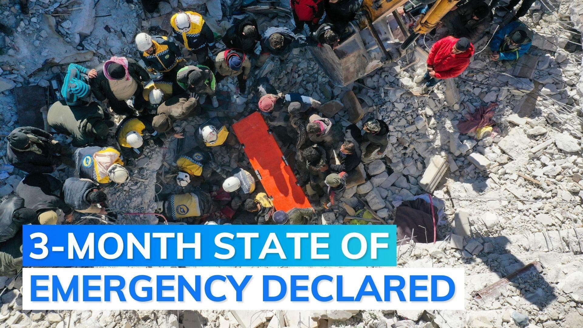 Turkey-Syria earthquake death toll nears 8,000 mark