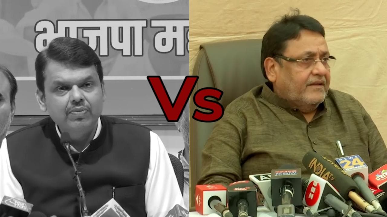 Nawab Malik hits back at Devendra Fadnavis: 'Underworld links to fake notes racket'