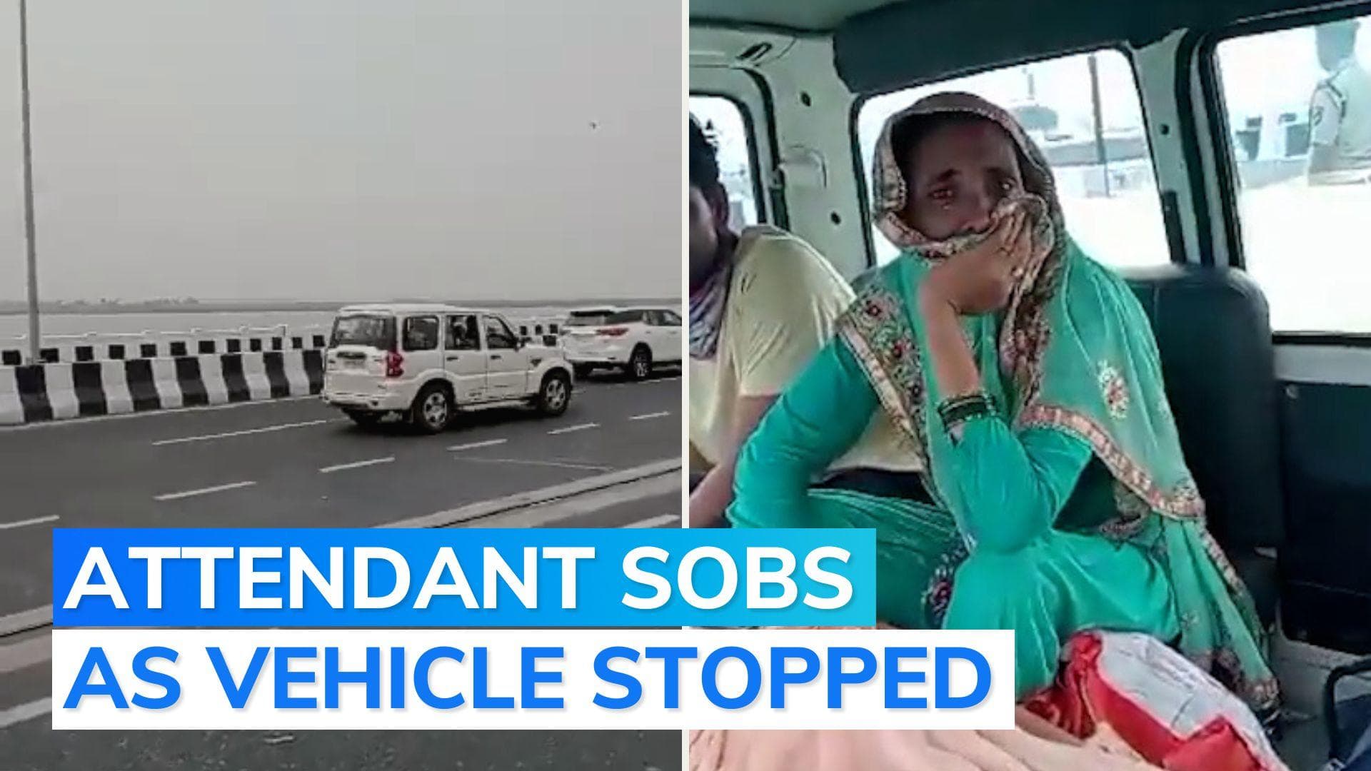 Watch: Ambulance carrying patient stopped for Nitish Kumar's cavalcade