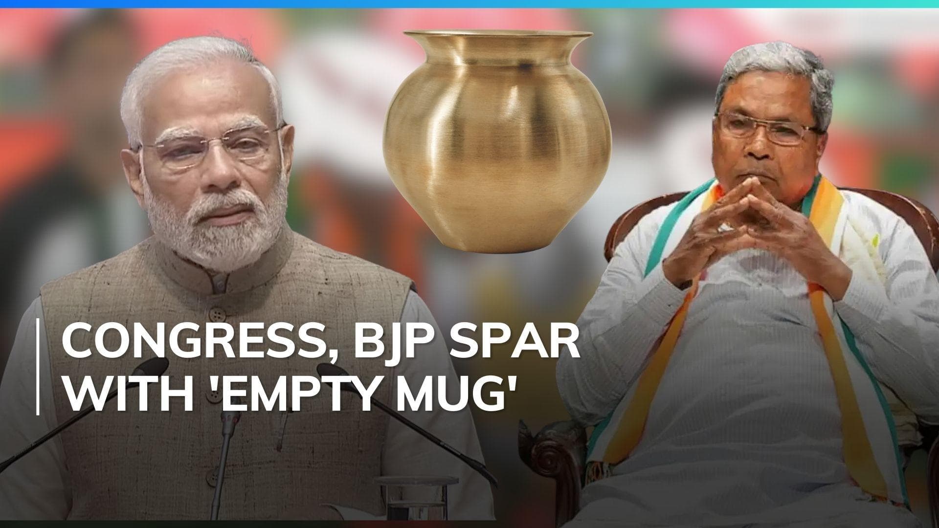 Siddaramaiah takes 'chombu' dig at Modi & Deve Gowda, BJP responds