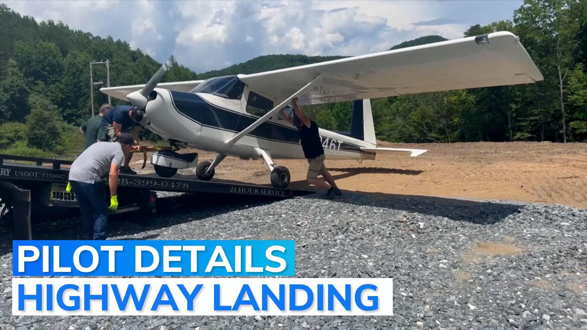 Video: plane dodges cars during emergency landing on highway