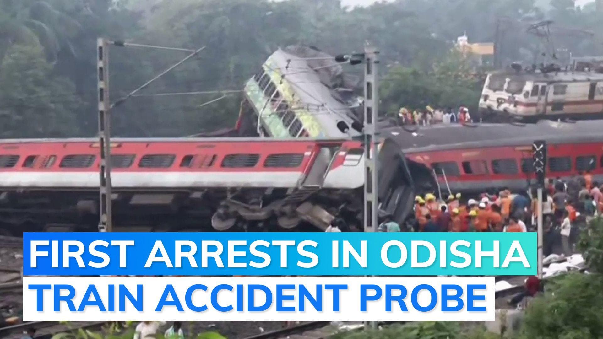 Balasore train tragedy: 3 railway employees arrested