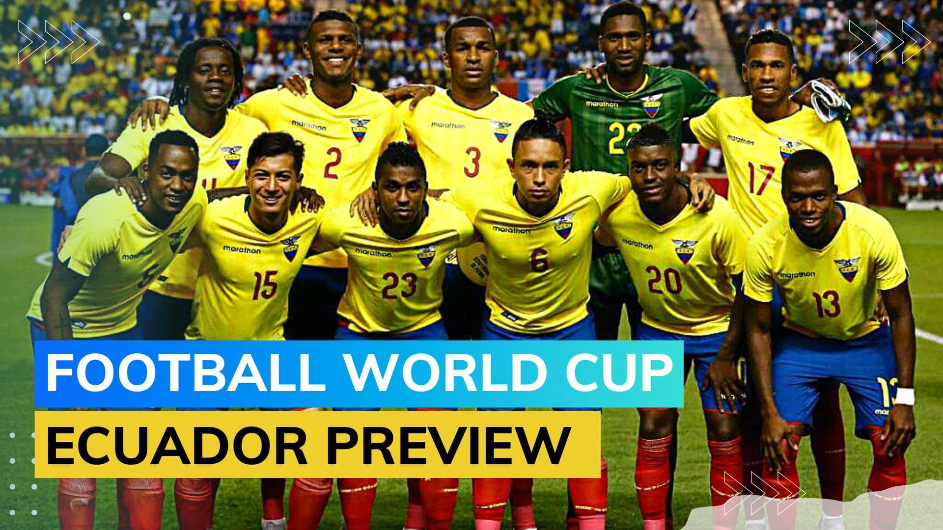 FIFA World cup 2022: Ecuador full schedule, match timings, squad, live telecast and streaming 