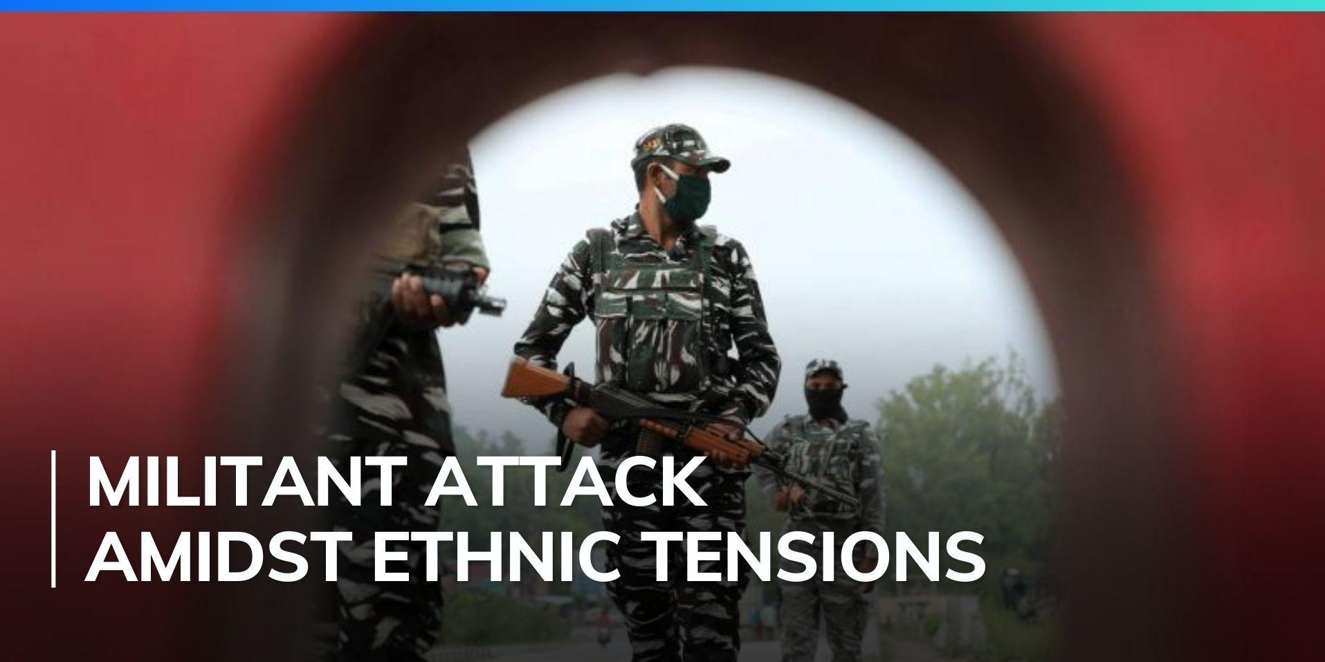 CRPF jawan killed in militant attack in Manipur