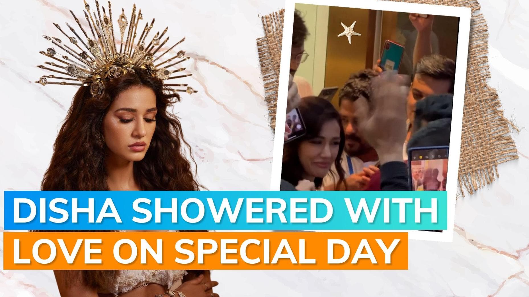 Disha Patani mobbed in Dubai; actor's response is sheer grace | Watch