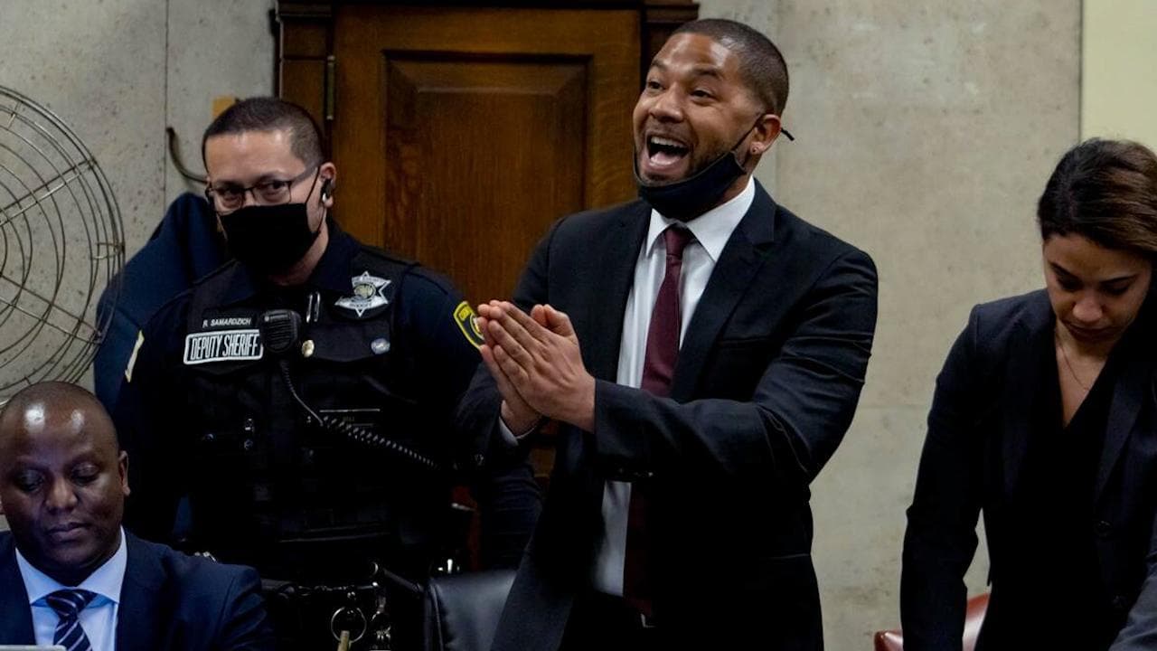 'Empire' actor Jussie Smollett sentenced to 5 months in jail for staging hate crime 