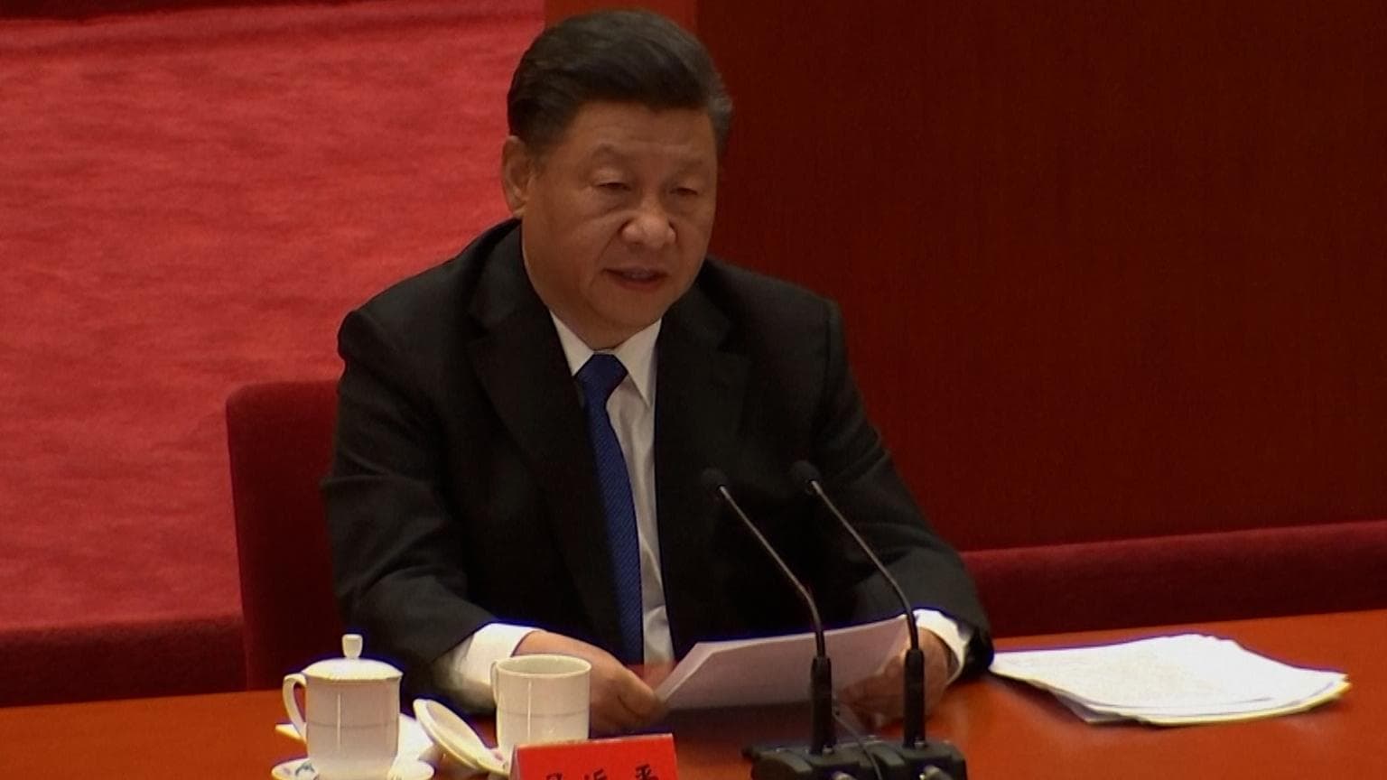 After sending military jets into Taiwan, Xi calls for peaceful reunification