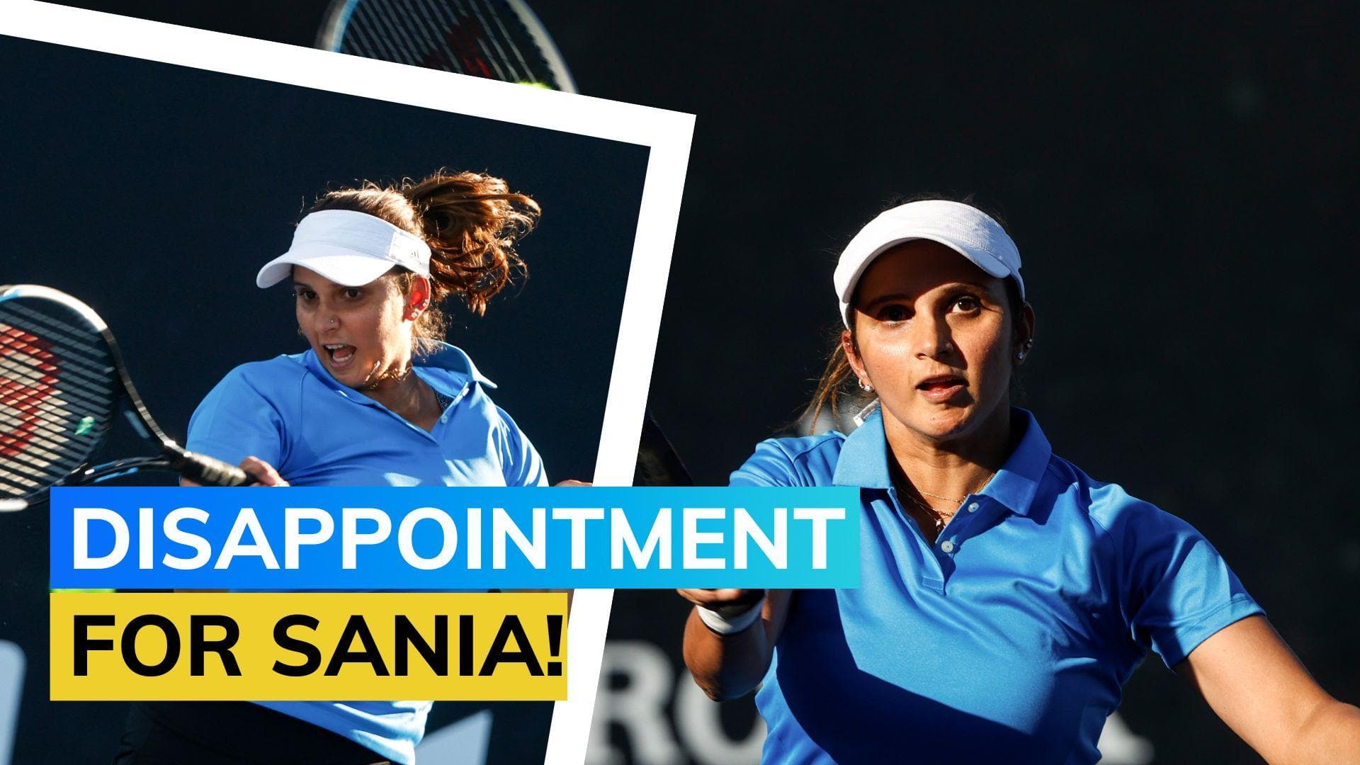 Sania Mirza crashes out of Abu Dhabi Open in first round