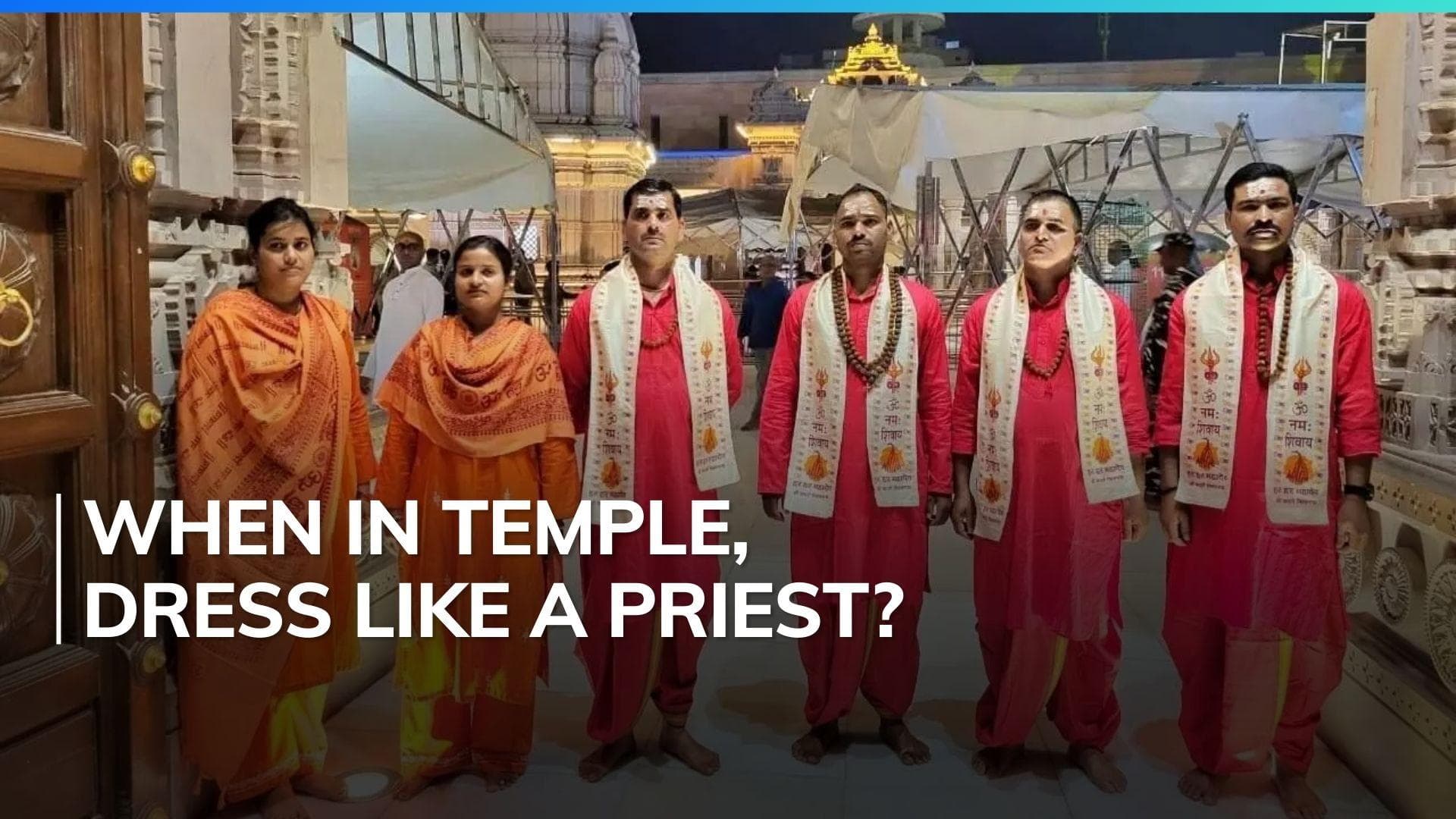 Cops deployed in priests' attire at Kashi Vishwanath temple. Does police manual allow it?