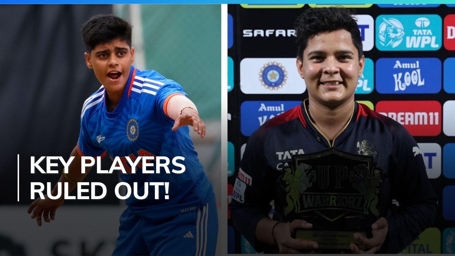 WPL 2024: Gujarat Giants' Kashvee Gautam and RCB's Kanika Ahuja to miss full season due to injury