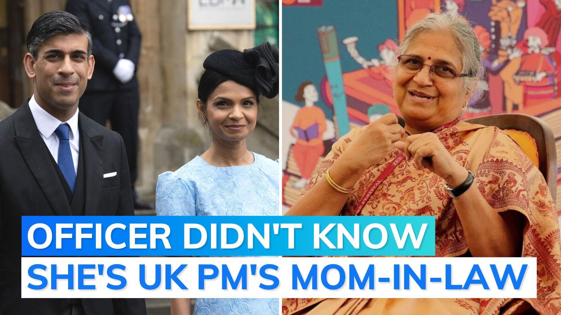 Sudha Murthy says immigration officer didn't believe her London address - UK PM's house