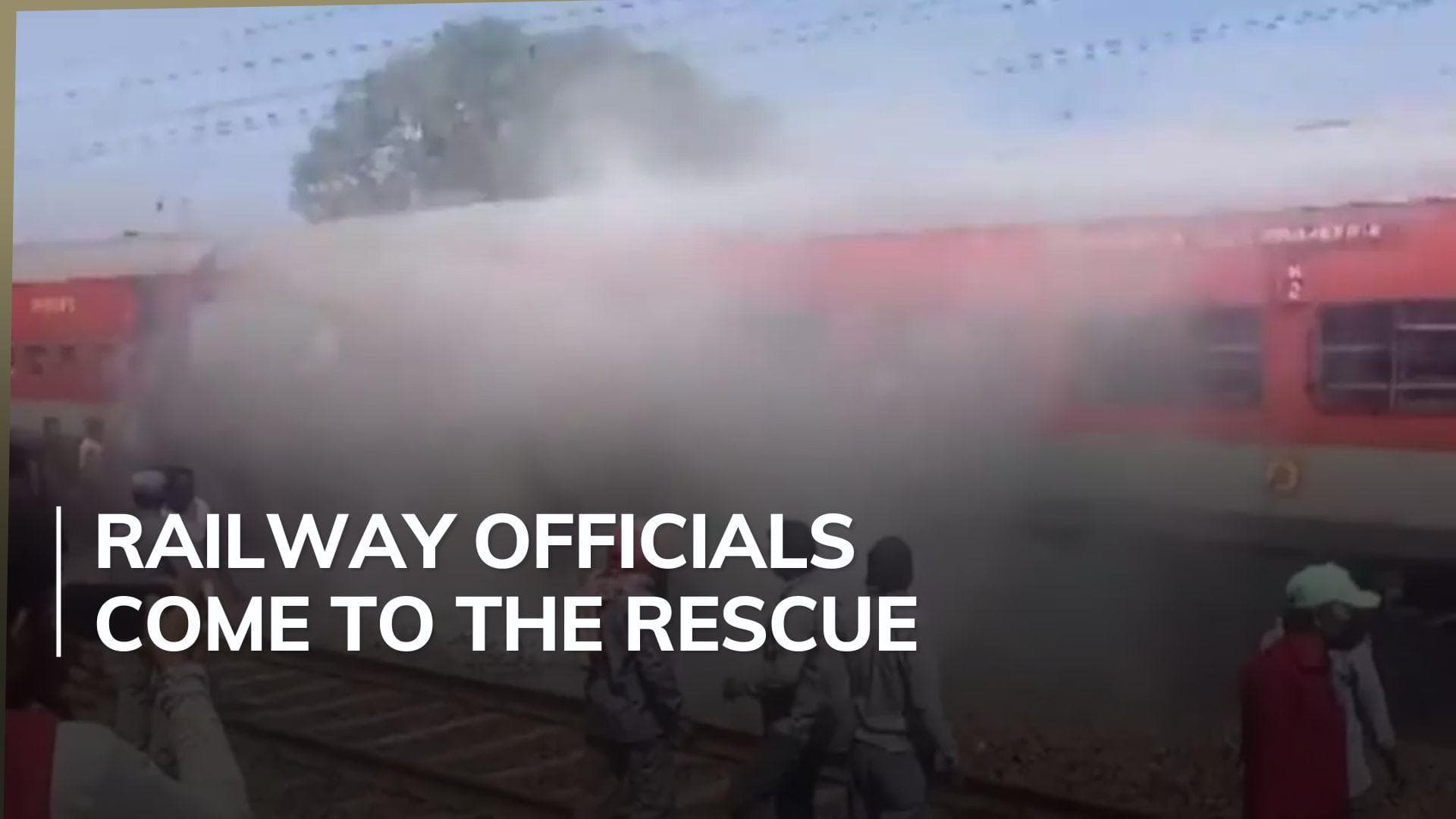 Smoke emanates from Howrah-Delhi Duronto Express, officials bring it under control 