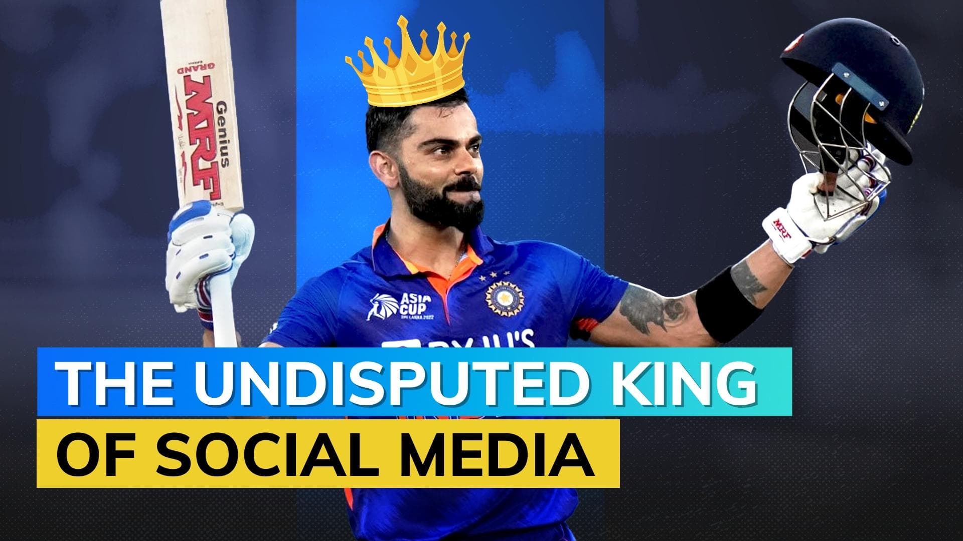 King on and off the field! Virat Kohli becomes first cricketer to reach 50 million followers on Twitter