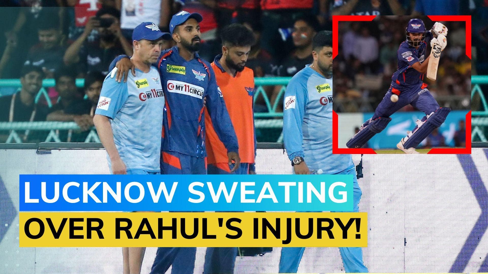 IPL 2023, LSG vs RCB: Big blow for Lucknow as KL Rahul walks off injured after pulling his hamstring
